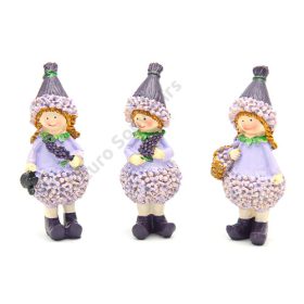 FIGURA LEVENDULÁS 3/240 12,5 cm 3 FÉLE