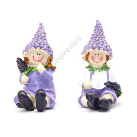 FIGURA LEVENDULÁS 2/240 9,5x2,5 cm 2 FÉLE
