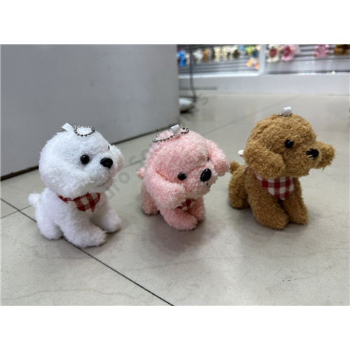 KUTYA PLÜSS 12/600 8x10 cm 3 SZÍNBEN