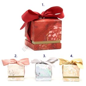 PAPÍRDOBOZ NÉGYZET 1/120 10x10 cm 4 SZÍNBEN