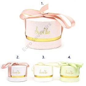 PAPÍRDOBOZ KEREK 1/120 12x9 cm 4 SZÍNBEN