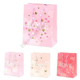 AJÁNDÉKTASAK VALENTÍN 12/720 18x23x10 cm 4 SZÍNBEN