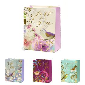 AJÁNDÉKTASAK MADARAS 12/1200 12x16x7 cm 4 FÉLE