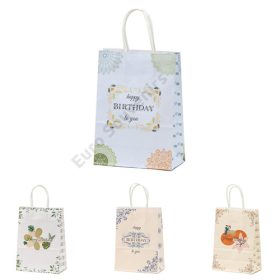 AJÁNDÉKTASAK SZÜLINAPOS 12/1200 22x16x8 cm 4 FÉLE