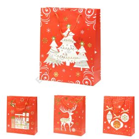 AJÁNDÉKTASAK KARÁCSONYI 12/480 26x32x10 cm 4 FÉLE