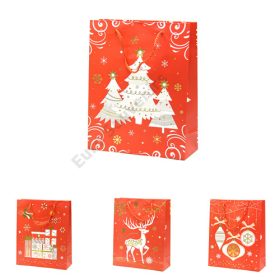 AJÁNDÉKTASAK KARÁCSONYI 12/720 18x23x10 cm 4 FÉLE
