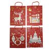 AJÁNDÉKTASAK KARÁCSONYI 12/720 18x23x10 cm 4 FÉLE