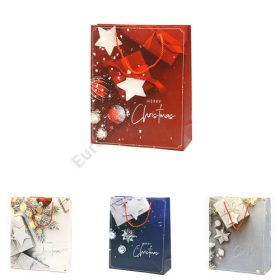 AJÁNDÉKTASAK KARÁCSONYI 12/720 18x23x10 cm 4 FÉLE