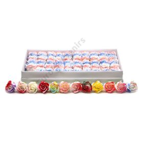 SZAPPANRÓZSAFEJ 50 DB 1/20 5,5x5 cm 12 SZÍNBEN