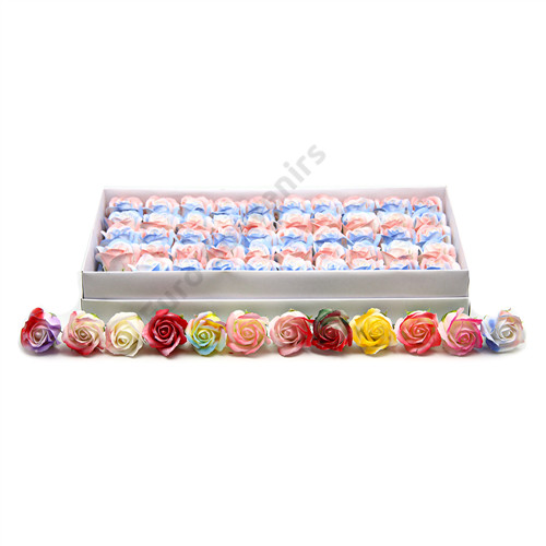 SZAPPANRÓZSAFEJ 50 DB 1/20 5,5x5 cm 12 SZÍNBEN