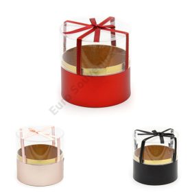 VIRÁGDOBOZ 4/96 13x13 cm 3 SZÍNBEN