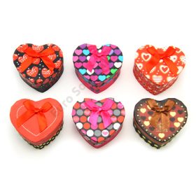 PAPÍRDOBOZ SZÍV 6/720 8,5x7,5x4,5 cm 6 FÉLE 