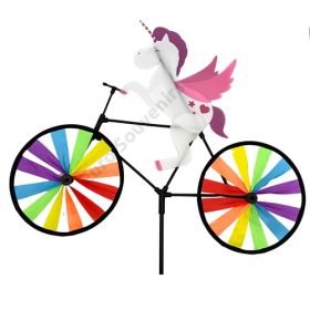 SZÉLFORGÓ BICAJOS UNIKORNIS 60/120 52x80 cm  