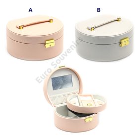 ÉKSZERTARTÓ DOBOZ 1/36 20x18x9,5 cm 2 SZÍNBEN