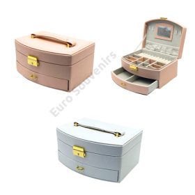 ÉKSZERTARTÓ DOBOZ 1/36 20,5x11x10,5 cm 2 SZÍNBEN