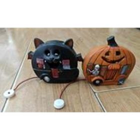 HALLOWEEN FIGURA LEDES 4/48 12,5x12x4,5 cm 2 FÉLE