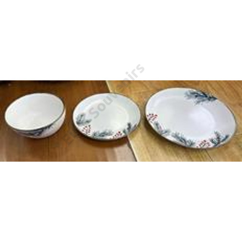 TÁNYÉR KARÁCSONYI 1/24 27 cm