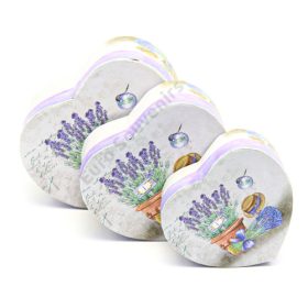   PAPÍRDOBOZ SZÍV 3 DB 1/60 11,5x10,5x5,5;13,5x12,5x6,5;15x13,5x7,5 cm