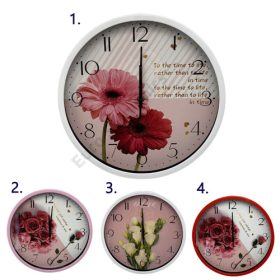 ÓRA VIRÁGOS 1/30 30 cm 4 FÉLE