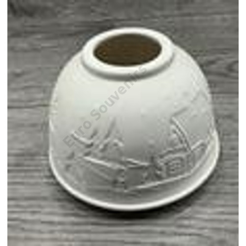 MÉCSESTARTÓ KARÁCSONYI 1/72 12X7,5 cm TÖBBFÉLE