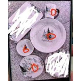 TÁNYÉR KARÁCSONYI 6/24 27 cm 4 FÉLE