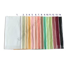 CSOMAGOLÓFÓLIA 20 DB 1/100 57x57 cm 14 SZÍNBEN