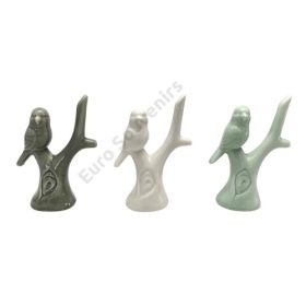 MADÁR ÁGON 12/144 10,5x7 cm 3 SZÍNBEN