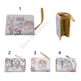 PÉNZTÁRCA CICÁS 12/300 9,5x13 cm 4 FÉLE