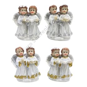 ANGYALPÁR 4/288 5x3x7 cm ARANY,EZÜST 2 FÉLE