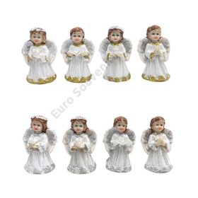 ANGYAL 12/720 3x5,5 cm ARANY,EZÜST 4 FÉLE