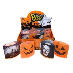 LEDES HALLOWEEN DÍSZ 12/480 10x9 cm 4 FÉLE 