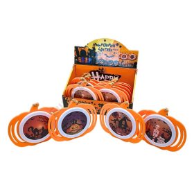 LEDES HALLOWEEN DÍSZ 12/480 13x14,5 cm 4 FÉLE