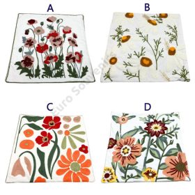 PÁRNAHUZAT VIRÁGOS, HÍMZETT 2/100 44x44 4 FÉLE