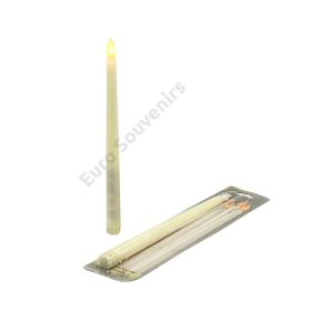 GYERTYA LEDES 2 DB 1/240 27,5 cm MELEG FÉNYŰ