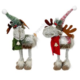 RÉNSZARVAS ÁLLÓ,LEDES 1/72 50x17x8 cm 2 SZÍNBEN