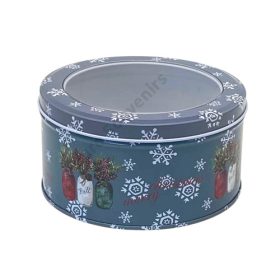 FÉMDOBOZ KARÁCSONYI 1/48 13,5x7 cm 