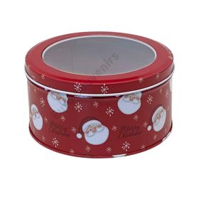 FÉMDOBOZ KARÁCSONYI 1/48 13,5x7 cm 