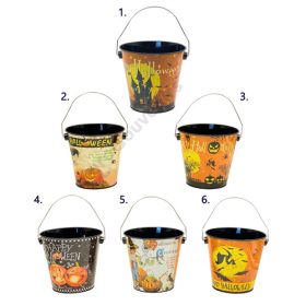 FÉMVÖDÖR HALLOWEEN 1/72 13x12x9 cm 6 FÉLE