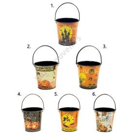 FÉMVÖDÖR HALLOWEEN 1/144 10x10,5x8 cm 6 FÉLE