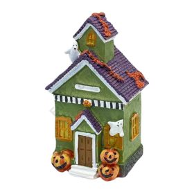 HÁZIKÓ LEDES HALLOWEEN 1/72 13x7,5x6,5 cm 