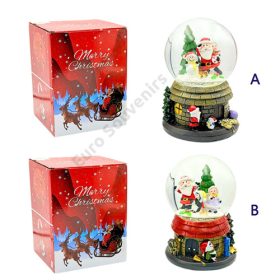 HÓGÖMB LEDES,ZENÉLŐ 1/18 12,5x20 cm 2 FÉLE