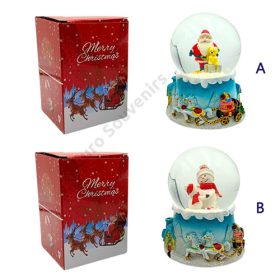 HÓGÖMB LEDES,ZENÉLŐ 1/36 9x13 cm 2 FÉLE