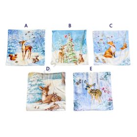 PÁRNAHUZAT TÉLI 10/300 45x45 cm 5 FÉLE POLYESTER 