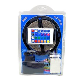 LEDFŰZÉR TÁVKAPCSOLÓVAL 1/100 MELEGFEHÉR,SZÍNES 5 M 