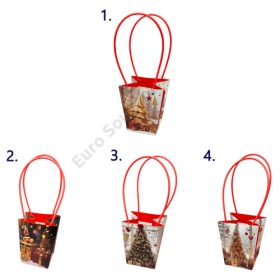 VIRÁGTASAK KARÁCSONYI 10/480 13x9,5x15,5 cm 4 FÉLE 