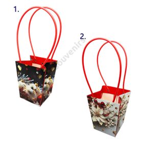 VIRÁGTASAK KARÁCSONYI 10/500 13x9,5x15,5 cm 2 FÉLE 