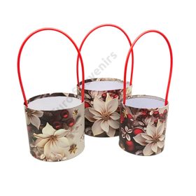 PAPÍRDOBOZ 3 DB KARÁCSONYI 1/45 12x11;13,5x13;14,5x13,5 cm