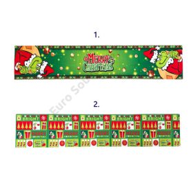 ASZTALI FUTÓ 1/200 33x180 cm 2 FÉLE