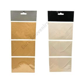 PAPÍRBORÍTÉK 12 DB 12/960 7,5x11 cm 2 SZÍNBEN