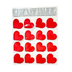 KISÉRŐKÁRTYA SZÍV 80 DB 1/100 9,2x10,4 cm
